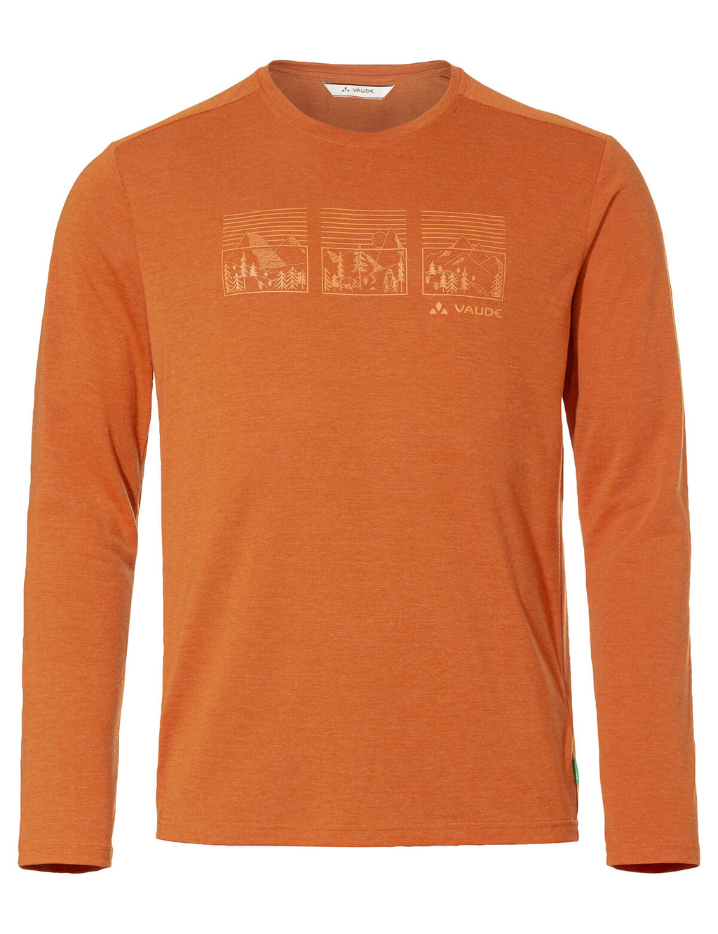 Men's Rosemoor LS T-Shirt III - kumquat