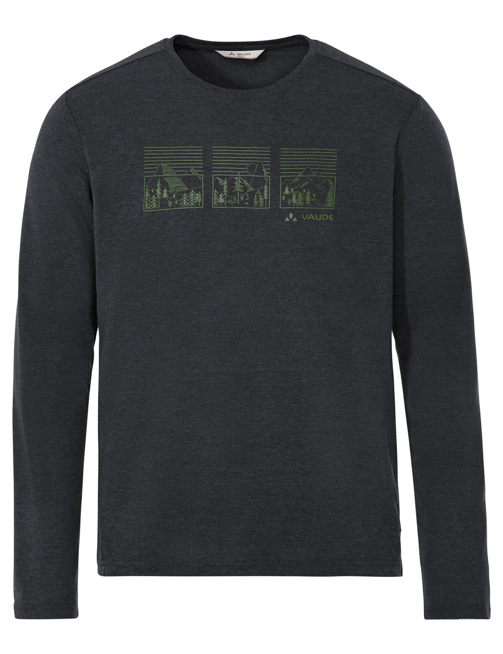 Men's Rosemoor LS T-Shirt III - black/thyme