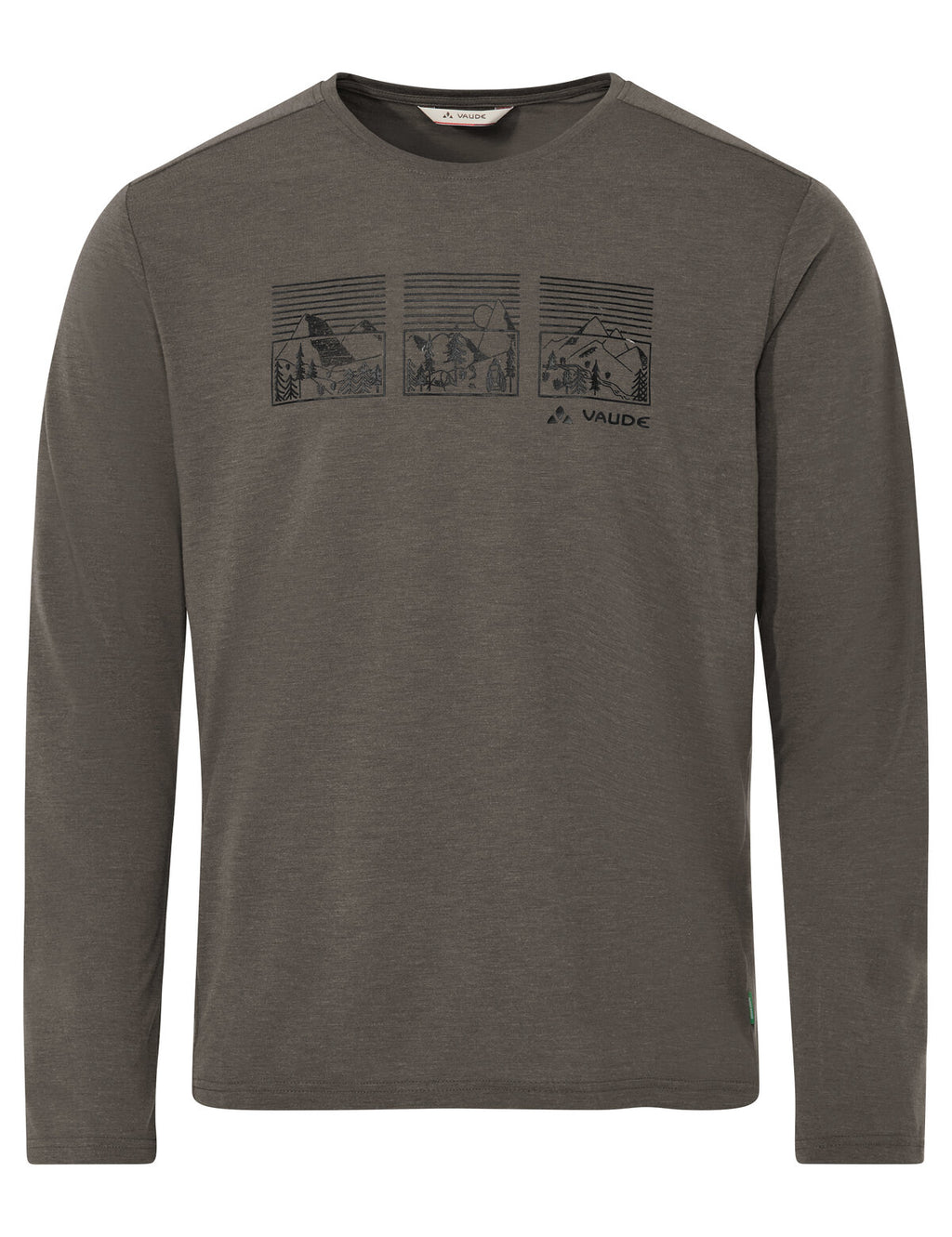 Men's Rosemoor LS T-Shirt III - orange madder