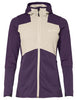 Women's Monviso Hooded Grid Fleece Jacket - eggplant