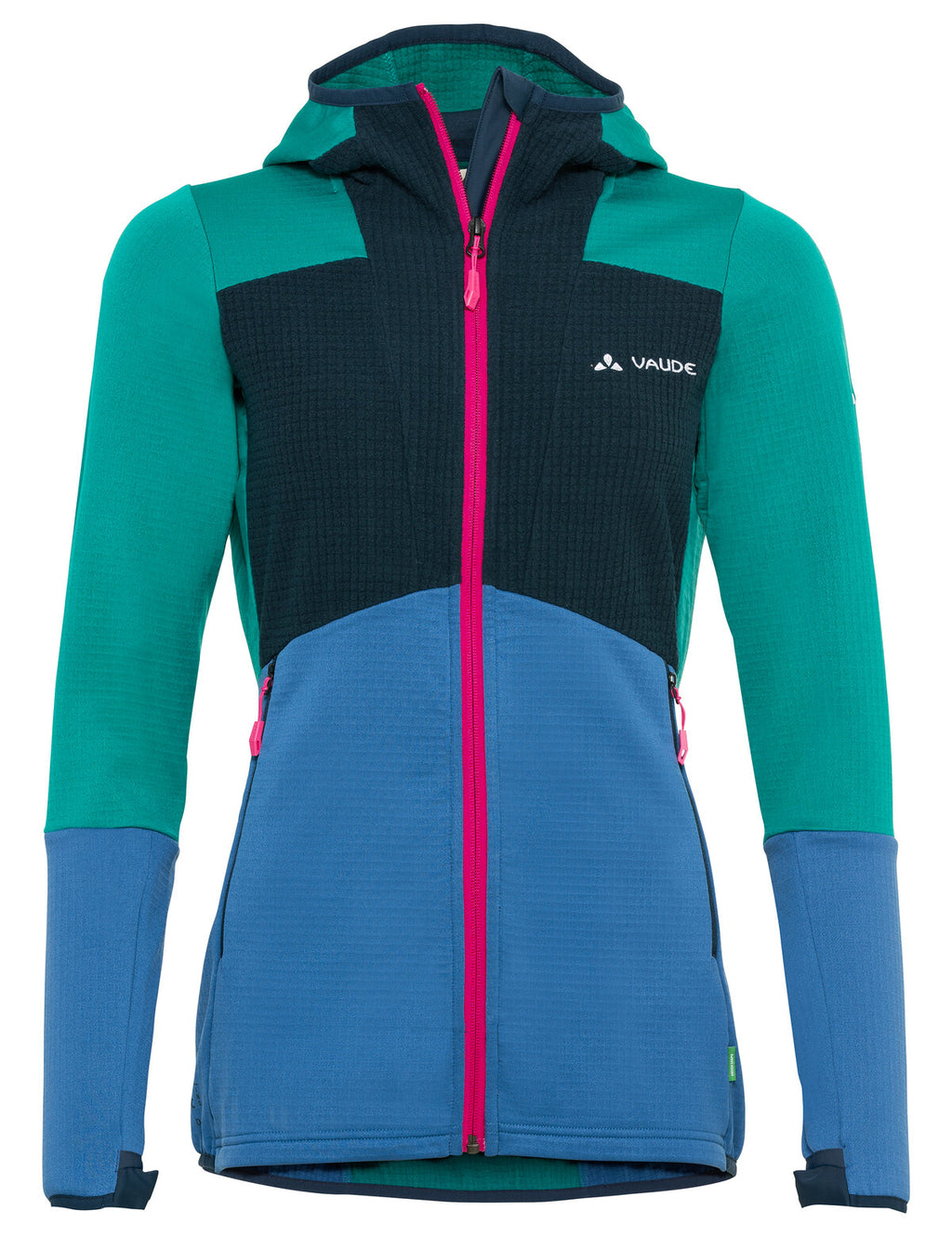 Wo Monviso Hooded Grid Fleece Jacket - detail 29