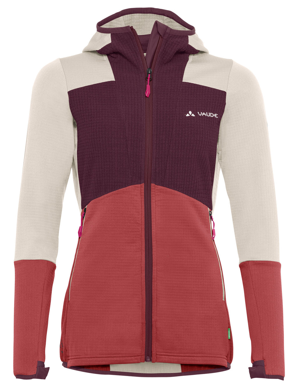 Wo Monviso Hooded Grid Fleece Jacket - detail 35