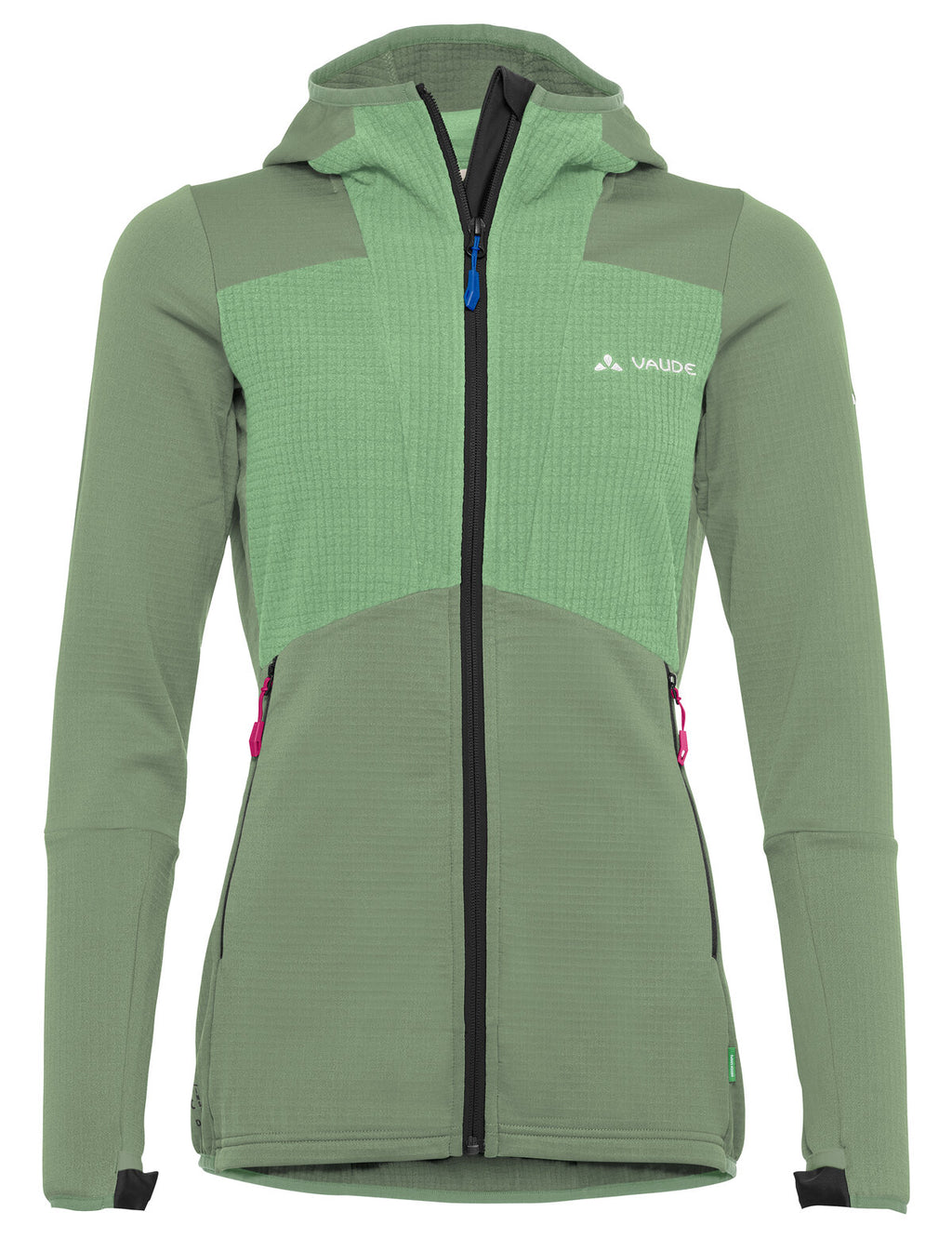 Wo Monviso Hooded Grid Fleece Jacket - detail 46