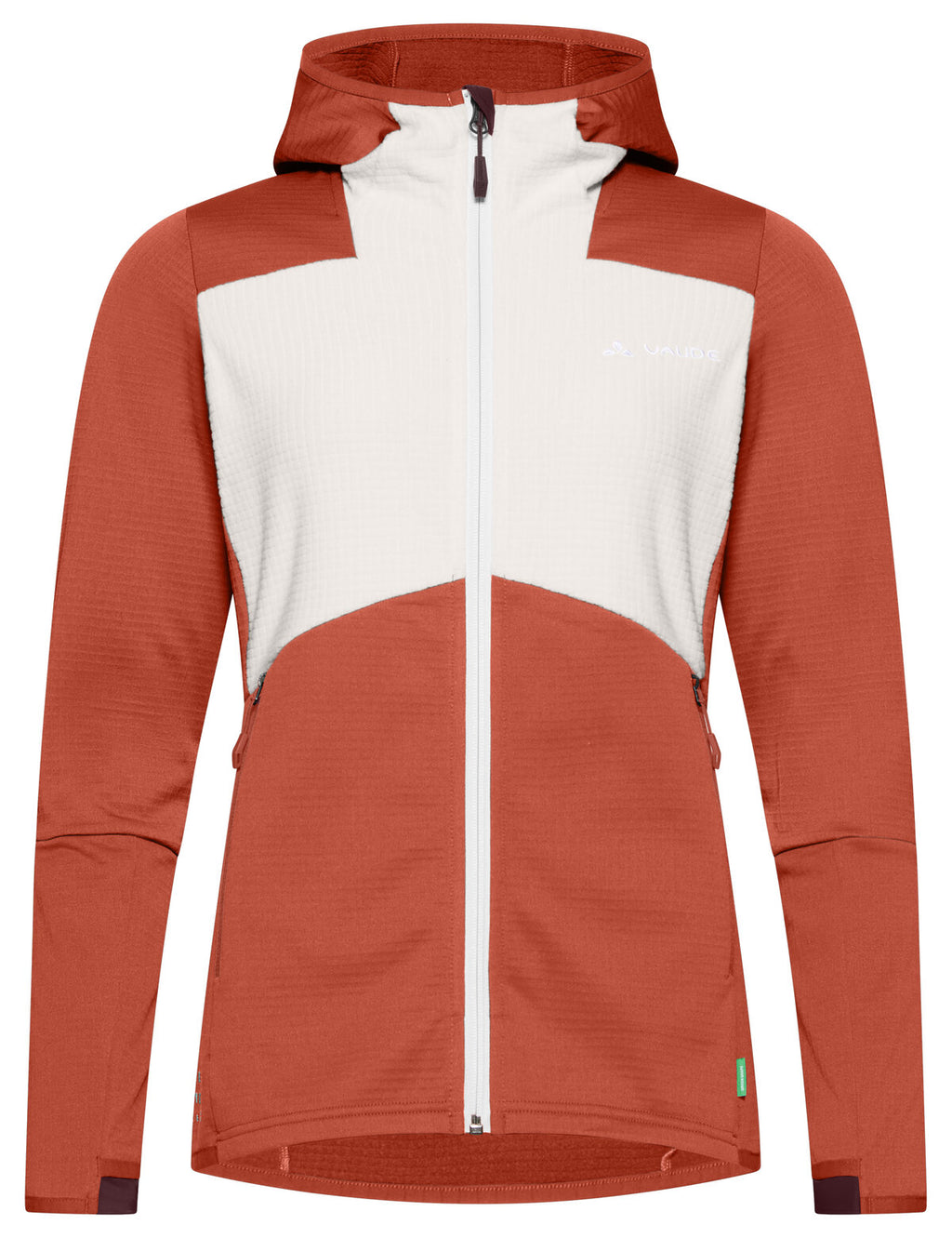 Women's Monviso Hooded Grid Fleece Jacket - buckeye