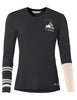 Women's Monviso Wool LS T-Shirt - black