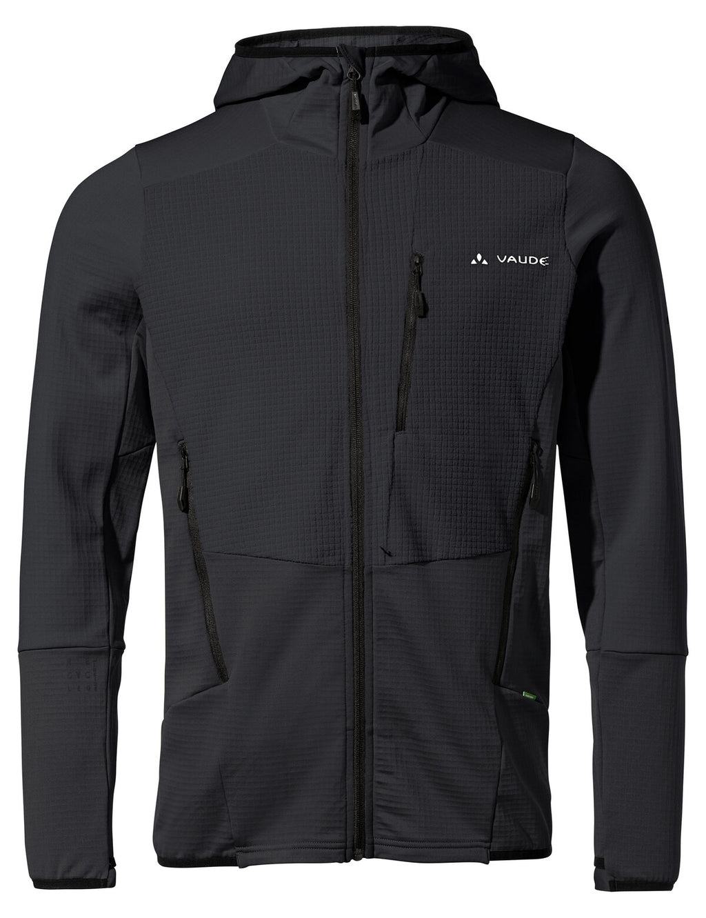 Me Monviso Hooded Grid Fleece Jacket - detail 9
