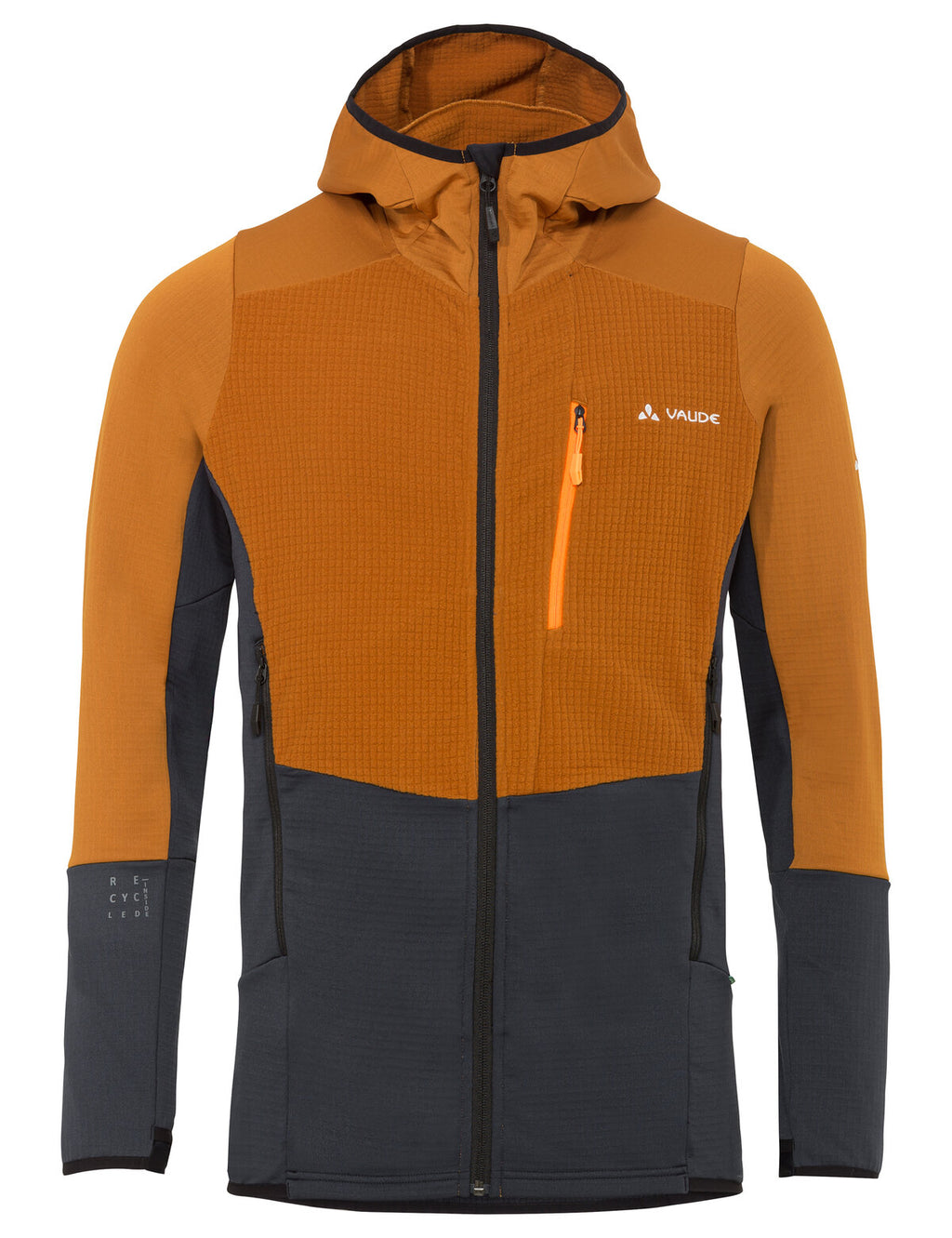 Me Monviso Hooded Grid Fleece Jacket - detail 14