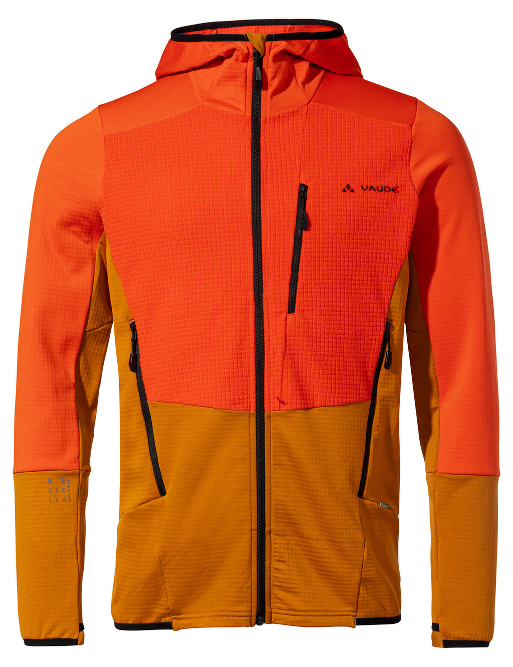 Me Monviso Hooded Grid Fleece Jacket - detail 23