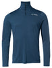 Men's Monviso Wool Halfzip LS T-Shirt - dark sea