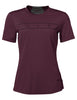 Women's Qimsa Logo Shirt - cassis