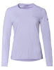 Women's Yaras LS Wool Shirt - pastel lilac