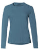 Women's Yaras LS Wool Shirt - blue gray