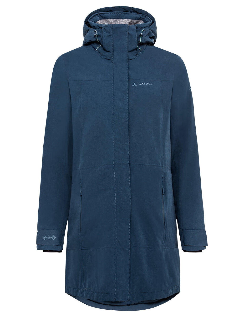 Women's Skomer Wool Parka II - dark sea