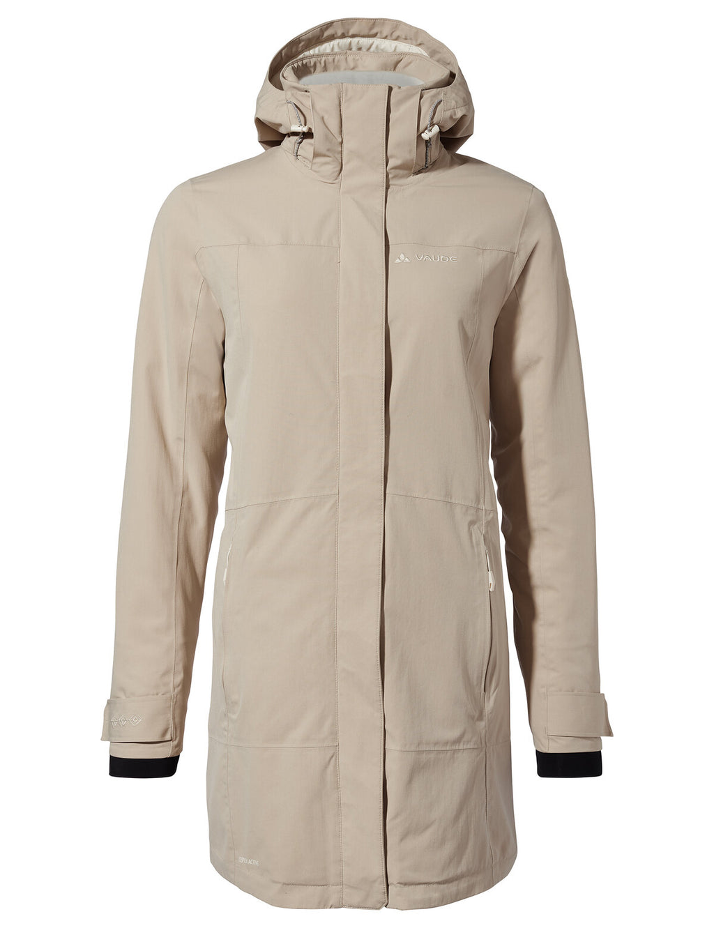 Women's Skomer Wool Parka II - linen