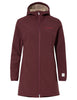 Women's Moena Softshell Parka - dark oak
