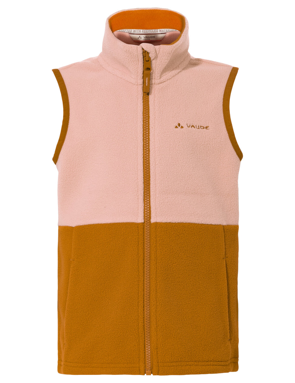Kids Pulex Vest II - silt brown/rose