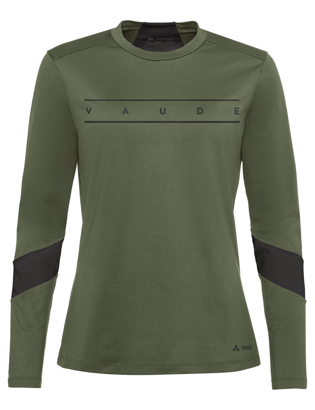 Women's Qimsa LS Logo Shirt - cedar wood