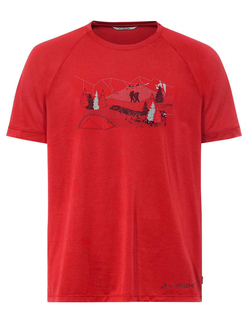 Men's Gleann T-Shirt II - mars red