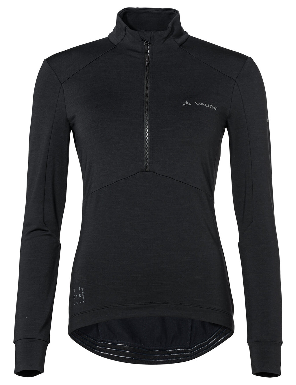 Women's Kuro Halfzip LS Tricot - black