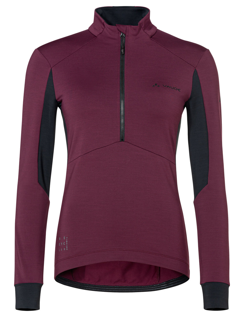 Women's Kuro Halfzip LS Tricot - cassis