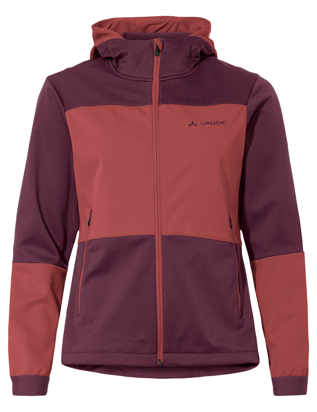 Women's Qimsa Hooded Softshell Jacket - cassis