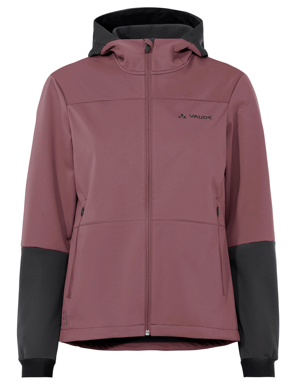 Women's Qimsa Hooded Softshell Jacket - ruby dusk