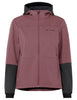 Women's Qimsa Hooded Softshell Jacket - ruby dusk