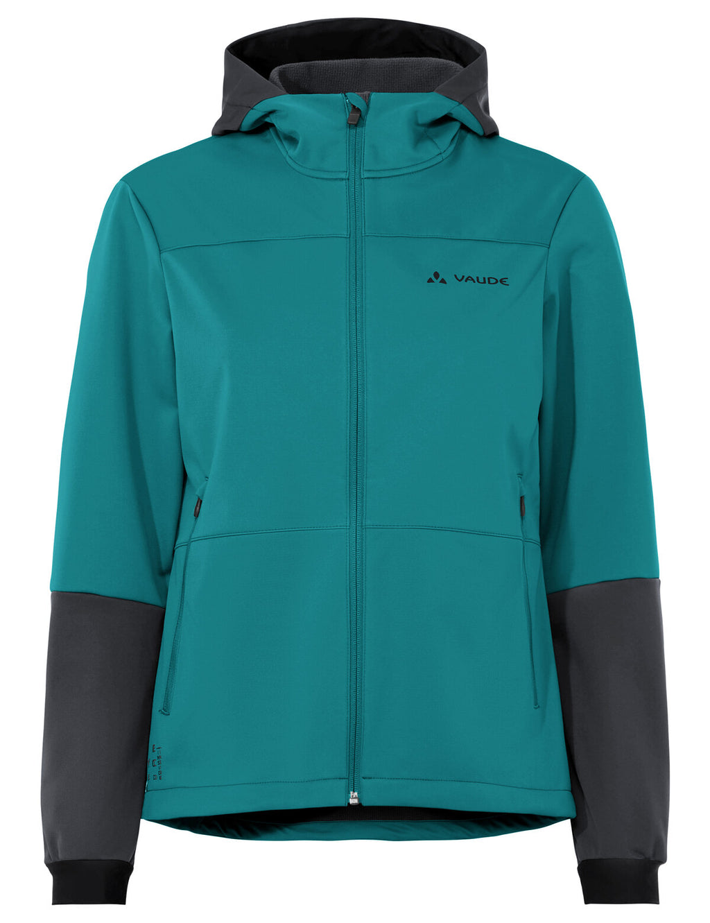 Women's Qimsa Hooded Softshell Jacket - fjord green