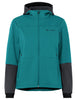 Women's Qimsa Hooded Softshell Jacket - fjord green