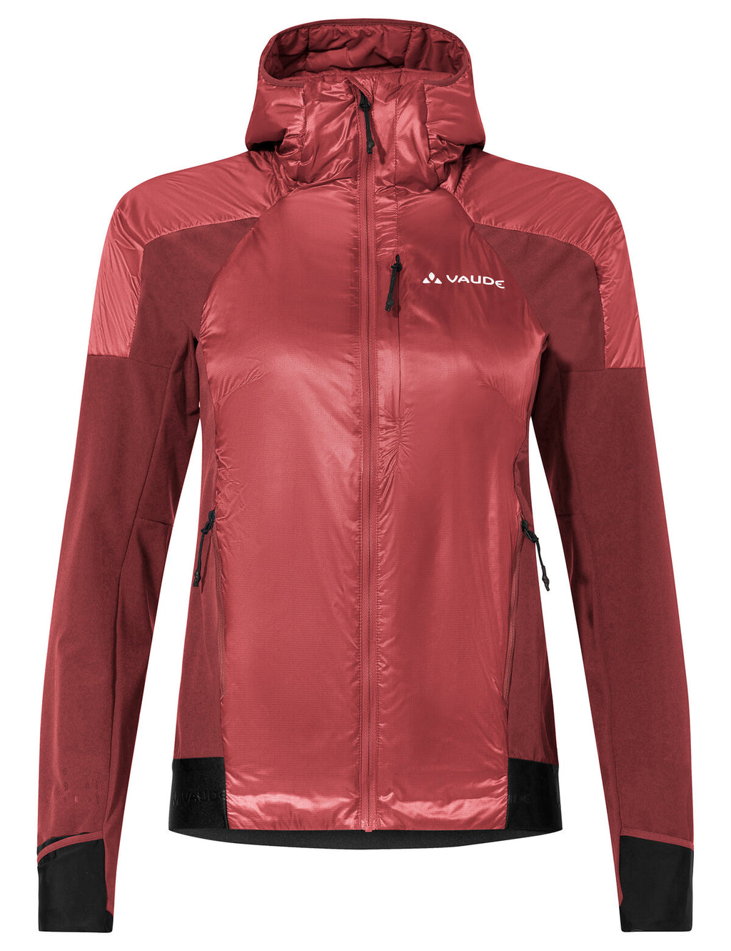 Women's Larice Wool Jacket - brick