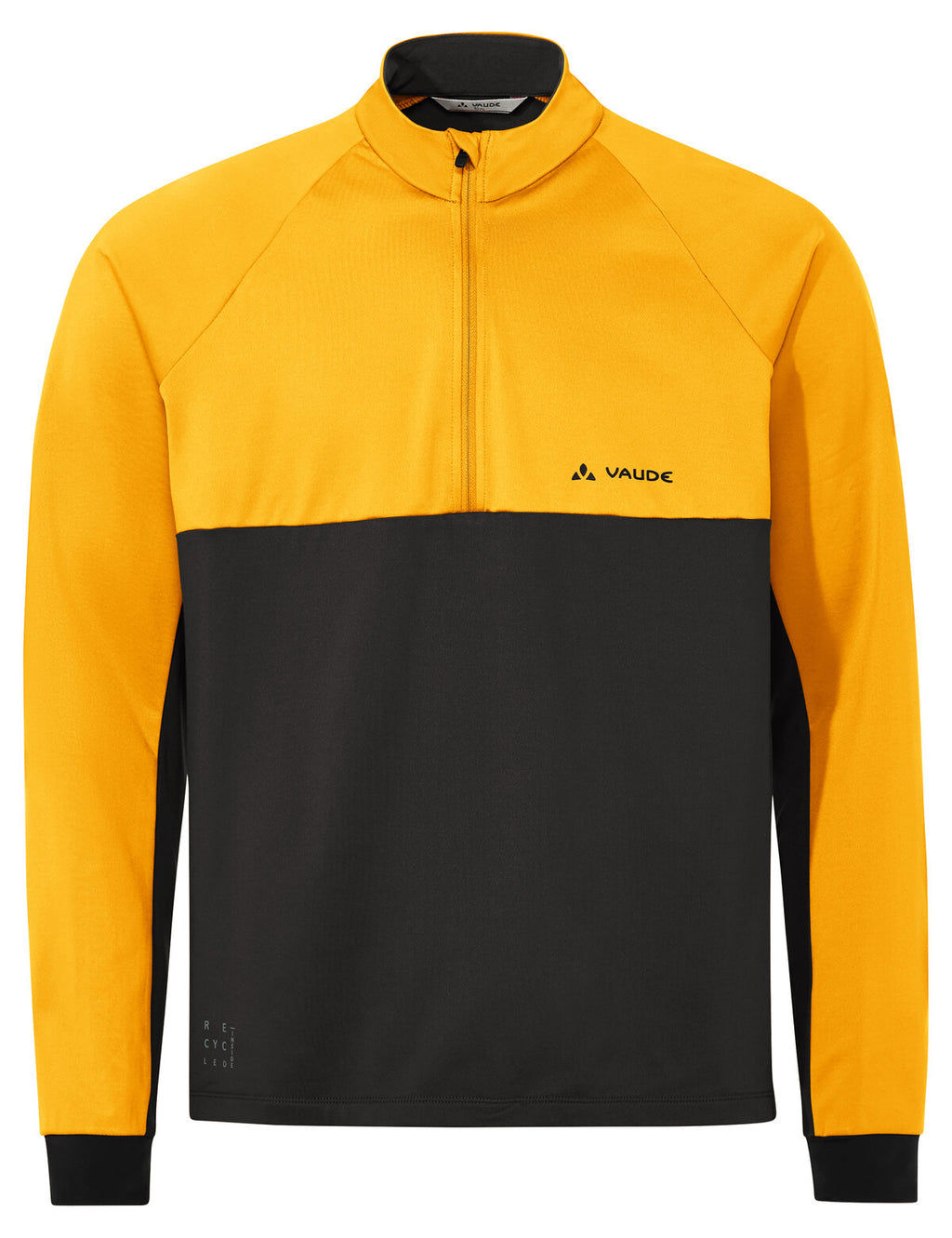 Men's Qimsa Halfzip LS Shirt - saffron