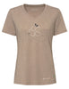 Women's Skomer Print T-Shirt III - oat