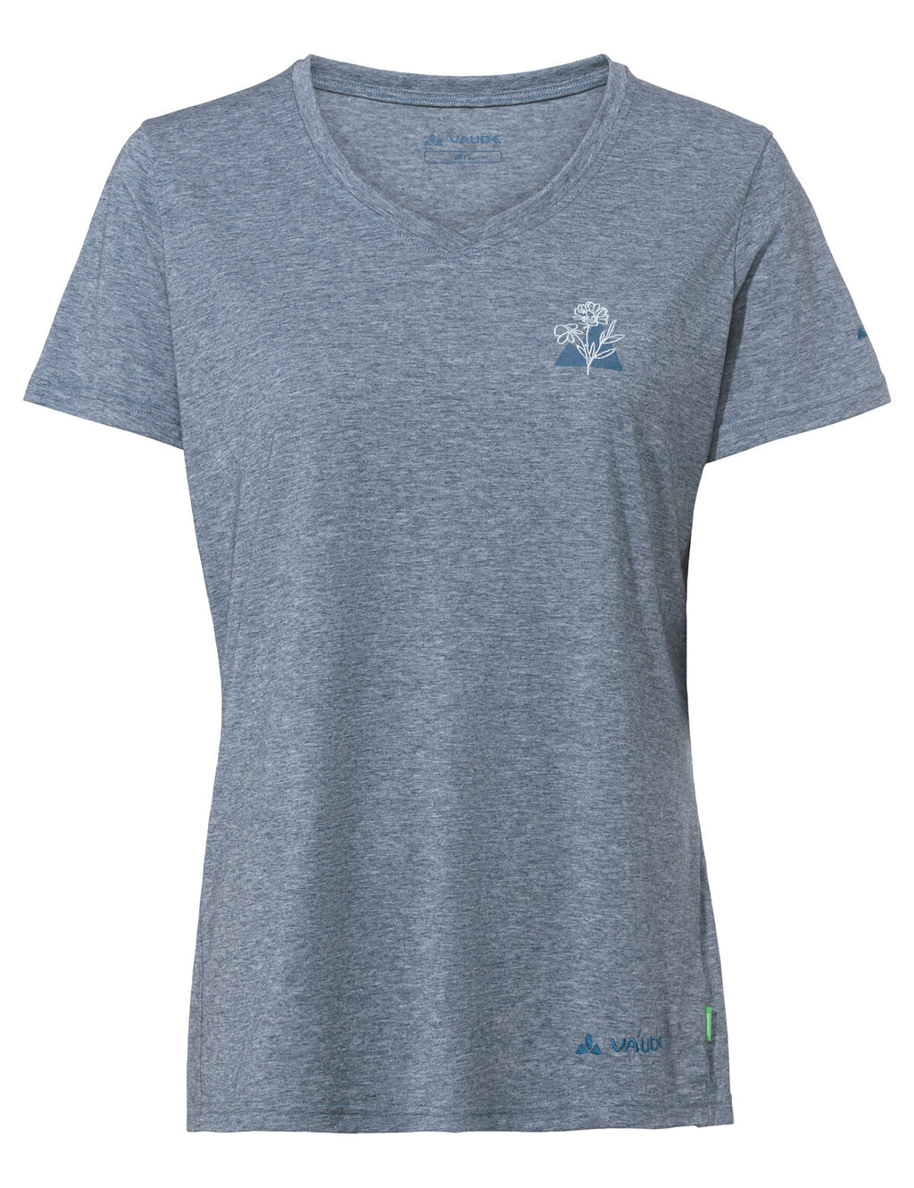Women's Skomer Print T-Shirt III - dark sea