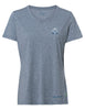 Women's Skomer Print T-Shirt III - dark sea