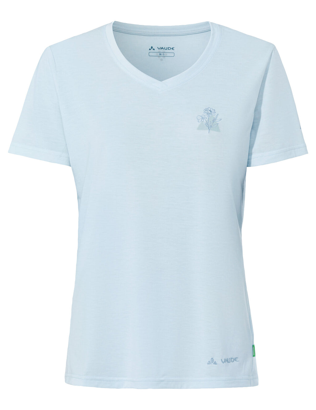 Women's Skomer Print T-Shirt III - summer blue