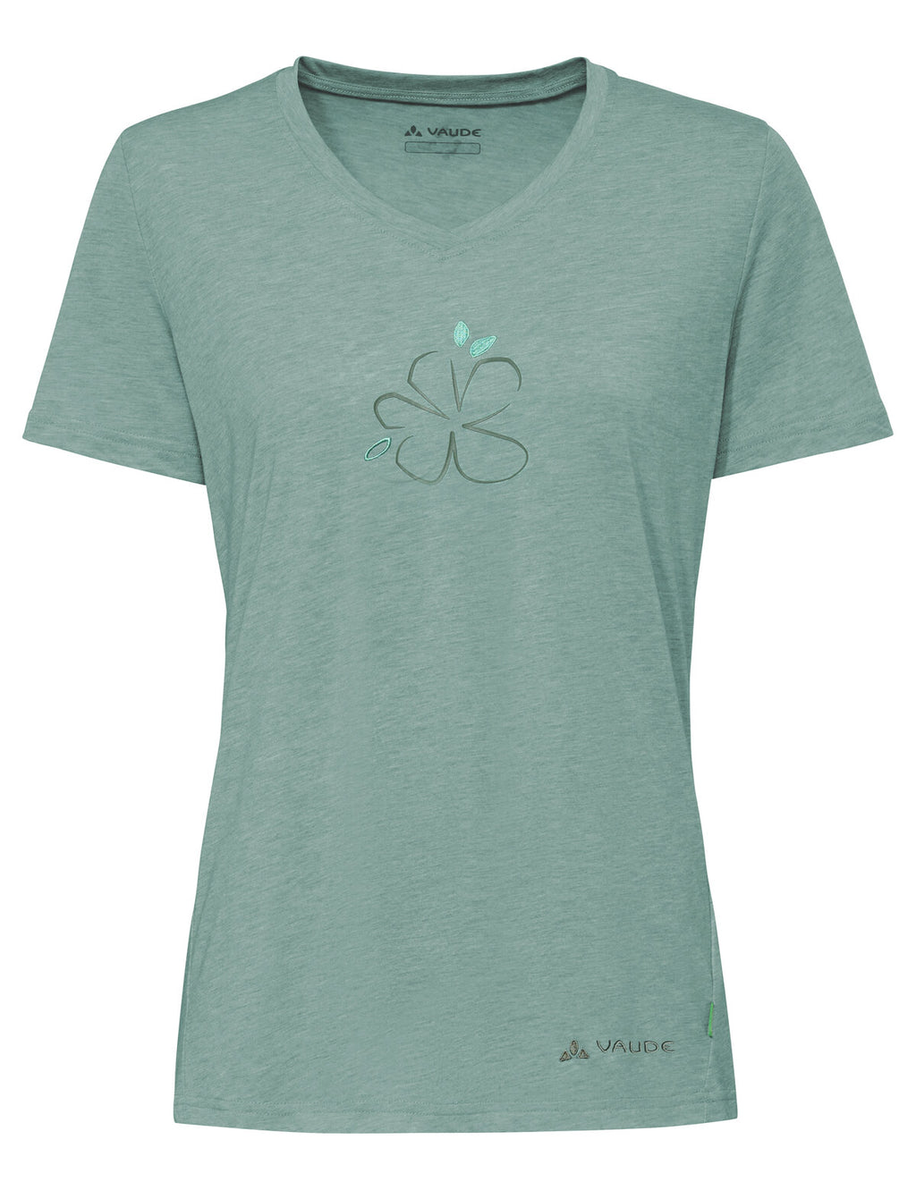 Women's Skomer Print T-Shirt III - dusty fern