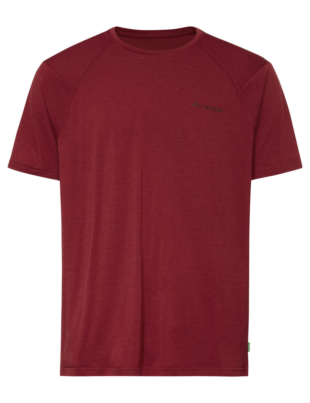 Men's Essential Wool T-Shirt - carmine