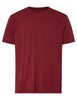 Men's Essential Wool T-Shirt - carmine