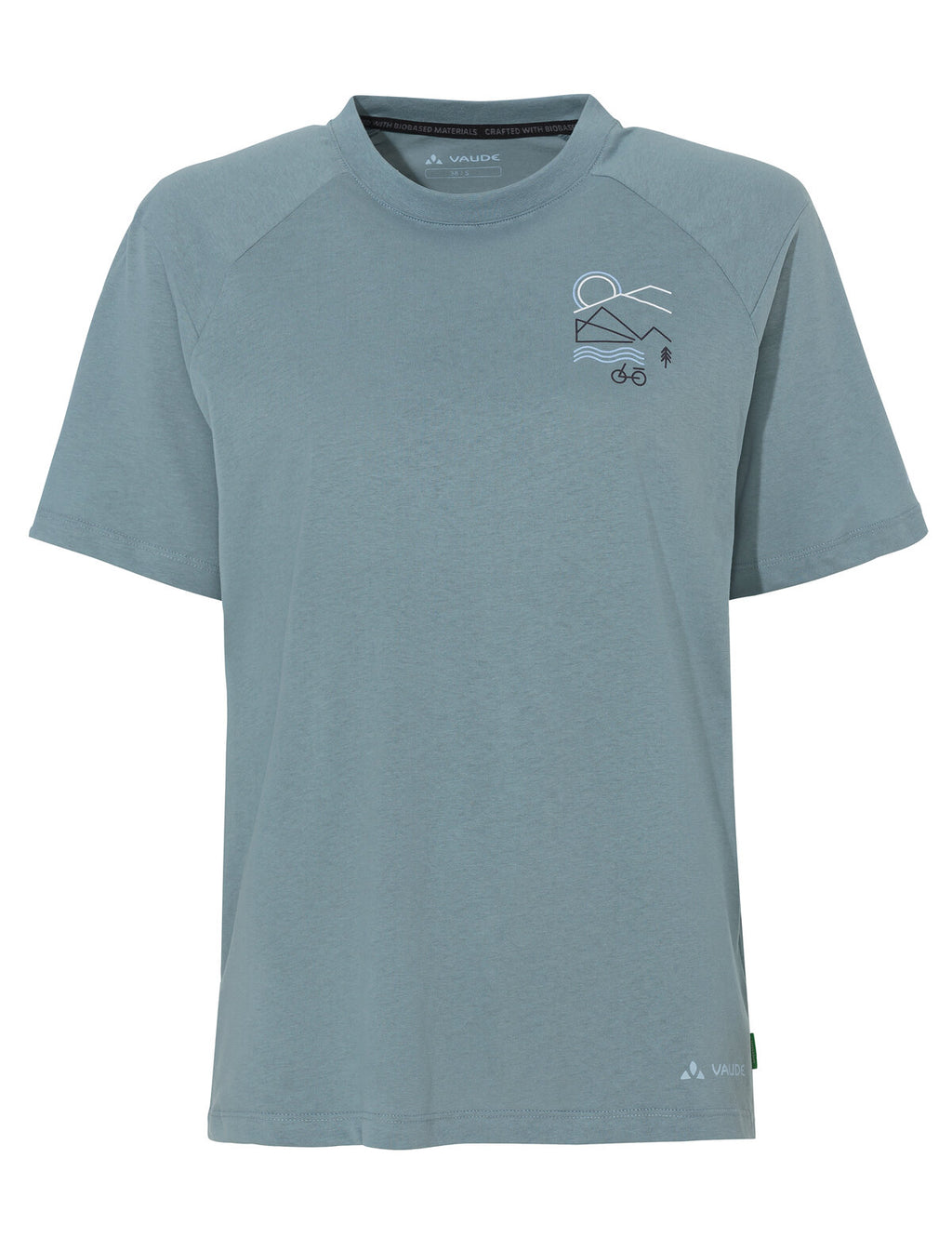 Women's Cyclist Casual Shirt - nordic blue