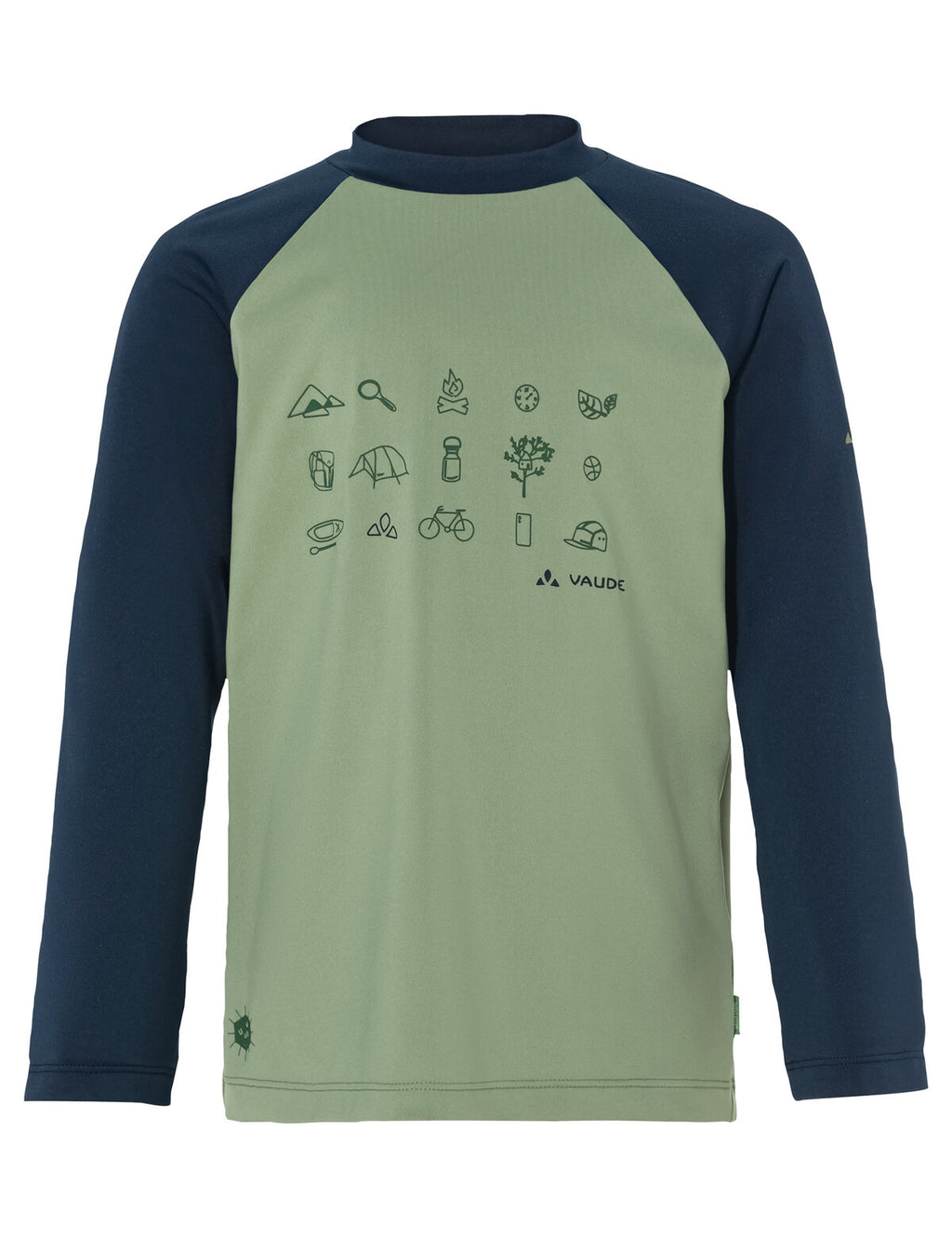 Kids Solaro LS T-Shirt III - willow green