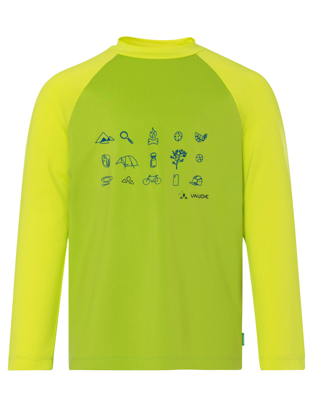 Kids Solaro LS T-Shirt III - chute green