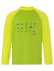 Kids Solaro LS T-Shirt III - chute green