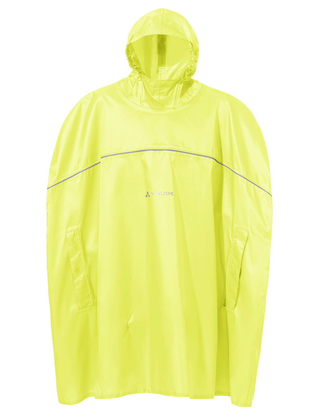 Kids Grody Poncho II - neon yellow
