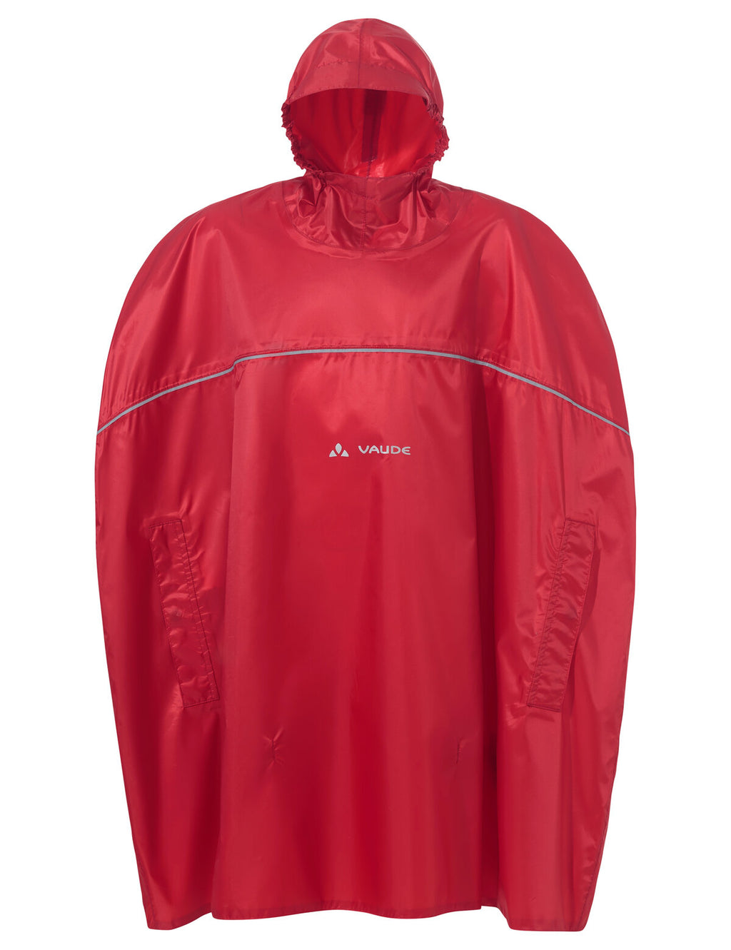 Kids Grody Poncho II - red