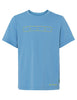 Kids Vaude Print T-Shirt - pastel blue