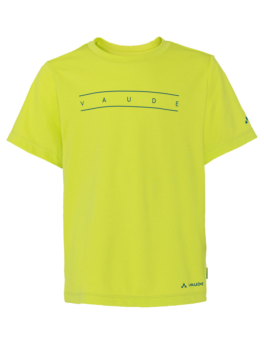 Kids Vaude Print T-Shirt - bright green