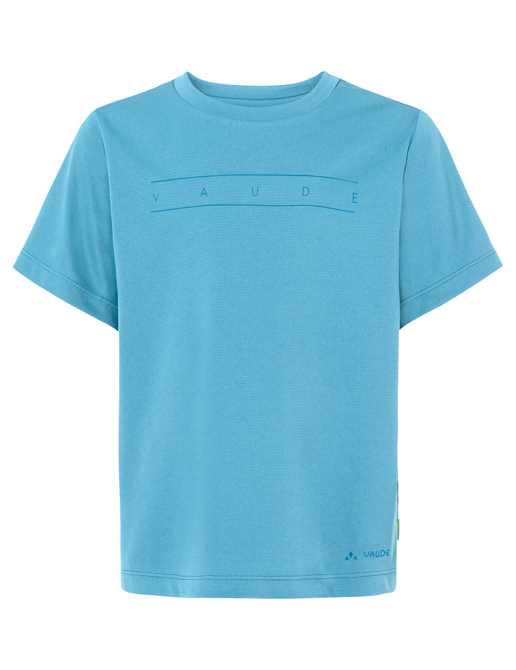 Kids Vaude Print T-Shirt - crystal blue