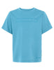 Kids Vaude Print T-Shirt - crystal blue