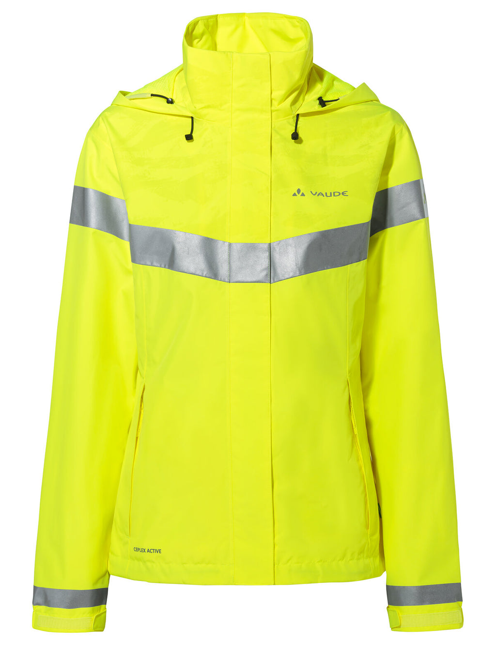 Women's Luminum Rain Jacket - neon yellow