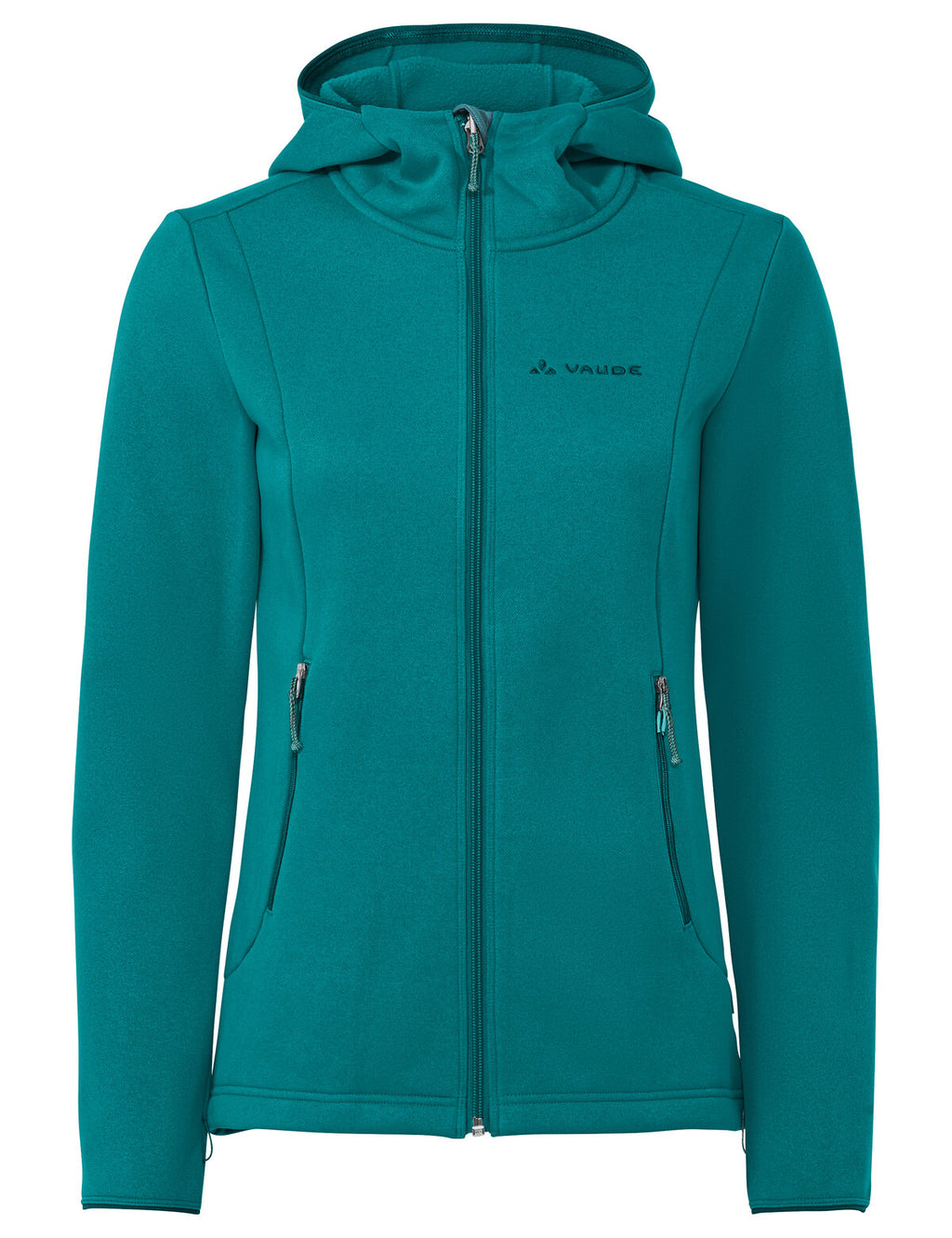 Women's Idris Fleece Hoody - fjord green